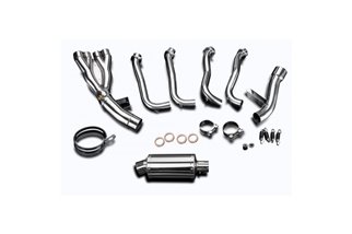 Complete exhaust system 225 mm in oval steel kawasaki zzr1400 2012 2020