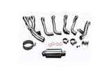 Complete exhaust system 225 mm in oval steel kawasaki zzr1400 2012 2020