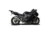 Système d'échappement complet avec silencieux ovale en acier inoxydable, 225 mm, Suzuki GSX-S1000 2015 2020