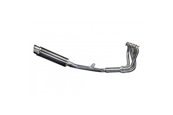 Sistema di scarico completo silenziatore in acciaio inox da 225 mm 4-1 completo honda cb650r 2019 2021