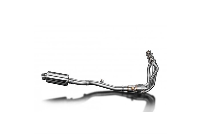 Full Exhaust System for Kawasaki 1000Sx Ninja 2020-23 225mm Stainless Oval Muffler