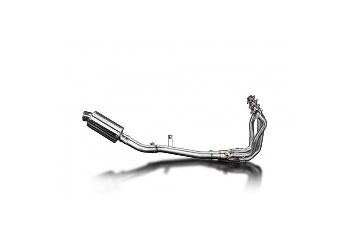 Full Exhaust System for Kawasaki Z900 20-21 225mm Stainless Oval Muffler