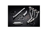 Komplette Abgasanlage für Kawasaki Zzr1400 12-20 Decat 4-1 225 mm Edelstahl Oval