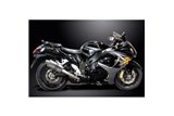 Système d'échappement complet pour Suzuki Gsx1300R Hayabusa 08-20 4-1 silencieux ovale en acier de 225mm