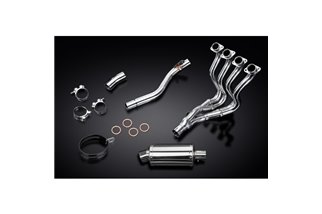 Komplette Abgasanlage für Suzuki Gsxr1000 2012–2016, 225 mm ovaler Edelstahl-Schalldämpfer