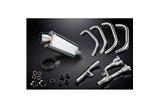 Sistema di scarico completo per Suzuki Gsx1400 2006-2007 4-1 225mm Ovale Stainless Silenziatore Can