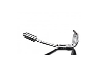 Full Exhaust System for Suzuki Gsx1300R Hayabusa 99-07 Decat Full 4-1 225mm Stainless Oval