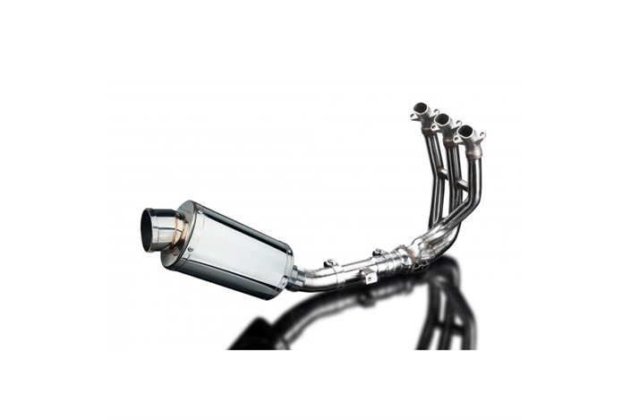 Full Exhaust System for Triumph Street Triple 675 13-16 Decat Full 3-1 225mm Oval Muffler