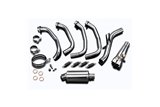 Full Exhaust System for Kawasaki Z900Rs 2018-23 225Mm Stainless Oval Silencer