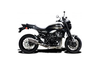 Full Exhaust System for Kawasaki Z900Rs 2018-23 225Mm Stainless Oval Silencer