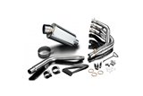 Système Complet D'Échappement pour Daytona 675 675R 09-12 225Mm Inoxydable Ovale Silencieux 3-1 Complete