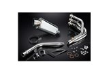 Système Complet D'Échappement pour Daytona 675 675R 09-12 225Mm Inoxydable Ovale Silencieux 3-1 Complete