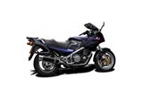 Komplette Abgasanlage BSAU runder Carbon-Schalldämpfer 350 mm Suzuki GSF650 Bandit 2007 2014