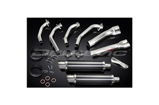 Système d'échappement complet pour Honda Gl1100 Goldwing 80-83 4-2 350mm, silencieux de route en carbone Bsau