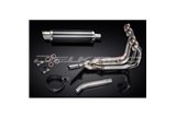 Complete exhaust system for Yamaha Yzf600R Thundercat 350mm Carbon Tondo All Years