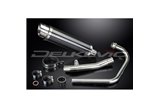 Complete exhaust system for Honda Cbf250 2004-2012 Muffler 350mm Carbon Round Bsau