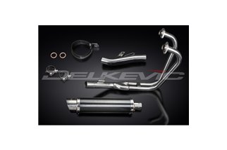 Full Exhaust System for Honda CB500 Sport 1994-2003 350mm Carbon Round Muffler