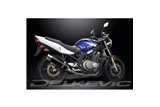 Système d'échappement complet pour Suzuki Gs500 E/F 1989-2009 2-1 silencieux rond en carbone de 350mm