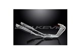 Full Exhaust System for Xjr1300 2004-2006 / Dl10 Round 350mm (14 Inch) Carbon Fiber Muffler 4-2