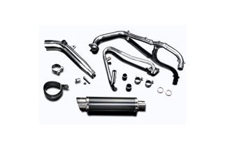 350mm round carbon silencer full exhaust system yamaha xj6 2009 2018