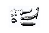 Sistema di scarico completo silenziatore di carbonio rotondo da 350 mm triumph tiger 800 2010 2019