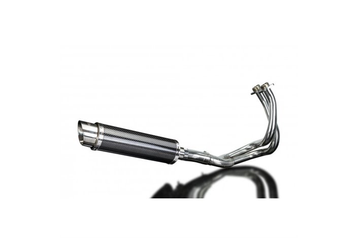 Full Exhaust System for Kawasaki Z650 17-22 200mm Round Carbon Muffler