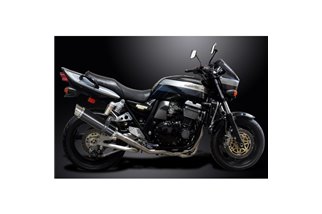 Complete Exhaust System for Kawasaki Zrx1100 Zrx1200 97-07 4-1 Muffler 350mm Carbon Round Bsau