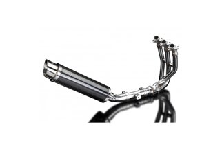 Complete exhaust system for Triumph Street Triple 675 13-16 Decat 350mm Tondo Carbon