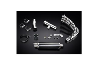 Complete exhaust system for Triumph Street Triple 675 13-16 Decat 350mm Tondo Carbon