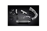 Complete exhaust system for Triumph Street Triple 675 13-16 Decat 350mm Tondo Carbon