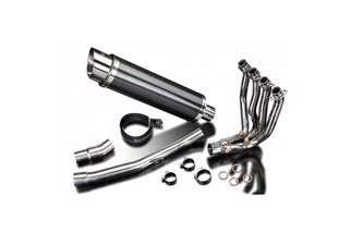 350mm full carbon fiber muffler full exhaust system suzuki gsx-s1000 2015 2020