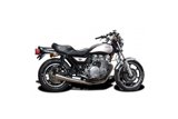 Complete exhaust system honda cb750k sohc 77-78 classic megaphone complete stainless system honda cb750k 1977 1977