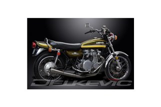 Sistema di scarico completo kawasaki z1000 st 1979-80 megafono classico nero ceramico kawasaki z1000 st 1979 1980