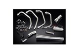 Sistema di scarico completo per Honda CB750F Supersport 79-83 Full 4-1 Stainless Steel Classic Megaphone