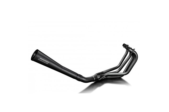 Complete exhaust system for Honda Cb750 K7 Sohc 77-78 4-1 Megaphone Ceramic coated stainless steel muffler