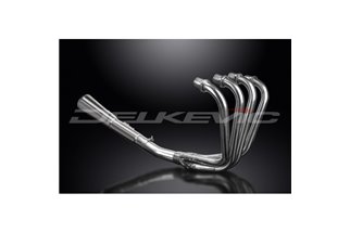 Sistema di scarico completo per Kawasaki Gpz750 1981-1984 Full 4-1 Stainless Classic Megaphone Silencer