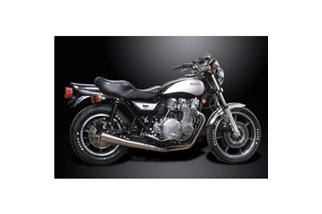 Système d'échappement complet pour Kawasaki Kz1000 Ltd-B3-B4 1979-1980, mégaphone classique en acier inoxydable 4-1