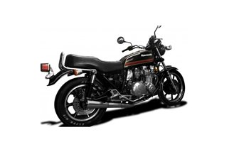 Système d'échappement complet kawasaki gpz1100 b1-b2 81-82 mégaphone classique en acier inoxydable kawasaki gpz1100 1981 1982