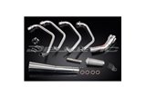 Complete exhaust system kawasaki sr650 z650d 78-81 classic stainless steel megaphone kawasaki sr650 1978 1981