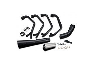 Complete exhaust system kawasaki z1-r 78-79 classic stainless steel megaphone kawasaki z1 r 1979 1980