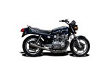 Système d'échappement complet kawasaki csr-z1000 1981-82 mégaphone classique en acier inoxydable kawasaki csr1000 1981 1982