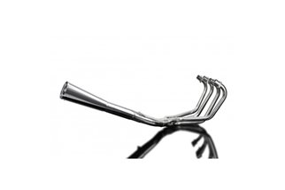 Complete exhaust system for Honda Cb750F1 75-76 Full 4-1 Stainless Steel Classic Megaphone Silencer