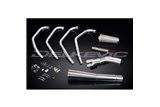 Sistema di scarico completo per Honda Cb750K Sohc 1969-1976 Full 4-1 Stainless Steel Classic Megaphone