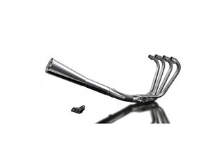 Sistema di scarico completo per Kawasaki Zn700A Ltd 84-85 Full 4-1 Stainless Classic Megaphone Silenziatore