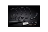 Sistema di scarico completo per Kawasaki Z1000Ltd Kz1000K 1981-82 Full 4-1 Ceramic Black Megaphone