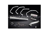 Sistema di scarico completo per Suzuki Gsx750E 1980-1983 Full 4-1 Stainless Classic Megaphone Silenziatore