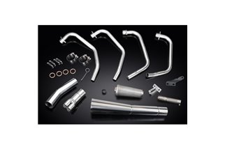 Full Exhaust System For Honda CB1100F 1983 Full 4-1 Classic Stainless Steel Megaphone Muffler