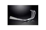 Sistema di scarico completo per Kawasaki Gpz550H 1982-1983 4-1 Stainless 550mm Megaphone Silenziatore