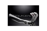 Complete Exhaust System For Suzuki Gs850L1982-84 Full 4-1 Classic Stainless Steel Megaphone Muffler