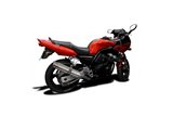 Komplette Abgasanlage Edelstahl-Schalldämpfer 350 mm Bsau Suzuki GSX1400 2001 2004